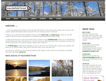 Tablet Screenshot of macclesfield-forest.co.uk